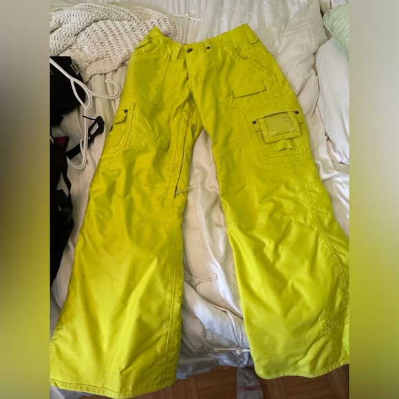 Burton neon snowboard pants for women - Picture 1 of 4